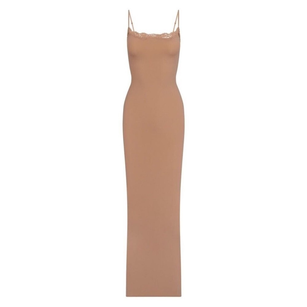 SKIMS 3X Fits everybody lace long slip dress Sienna NWT
